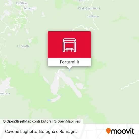 Mappa Cavone Laghetto