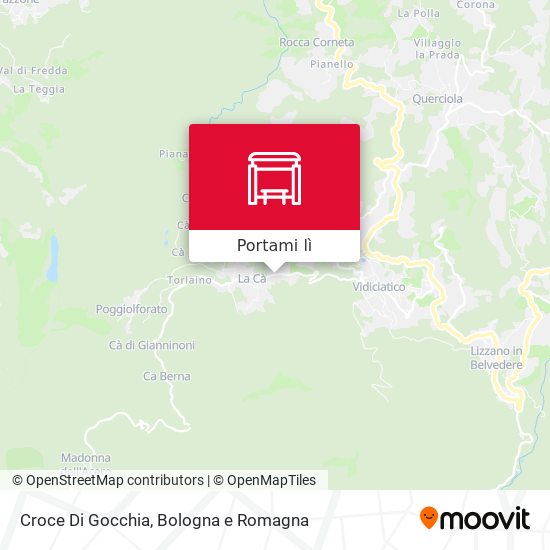 Mappa Croce Di Gocchia
