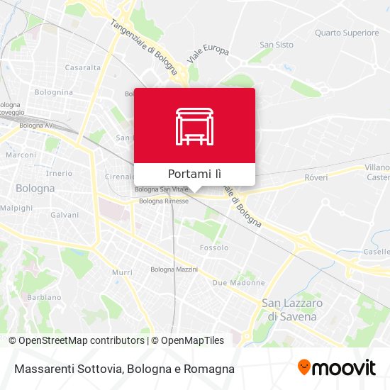 Mappa Massarenti Sottovia