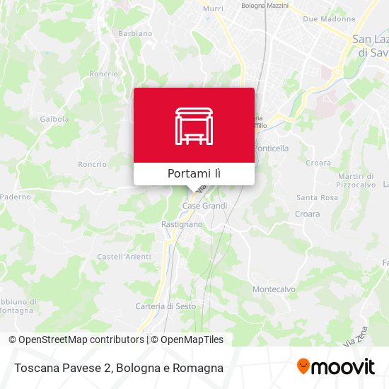Mappa Toscana Pavese 2