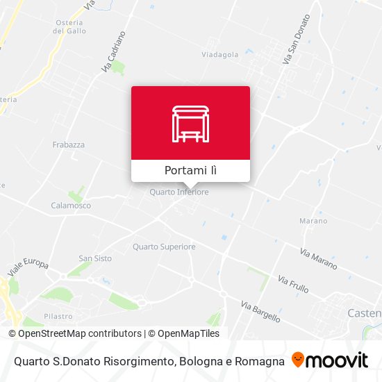 Mappa Quarto S.Donato Risorgimento