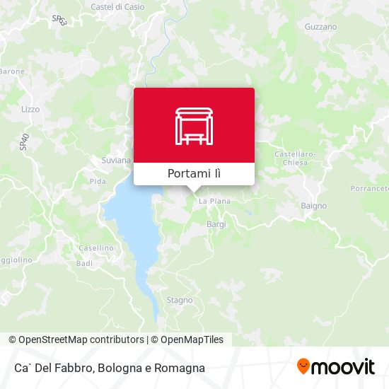 Mappa Ca` Del Fabbro
