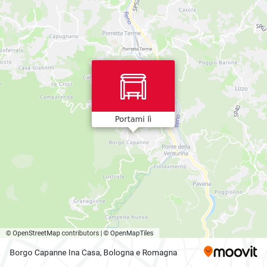 Mappa Borgo Capanne Ina Casa