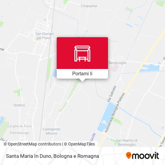Mappa Santa Maria In Duno