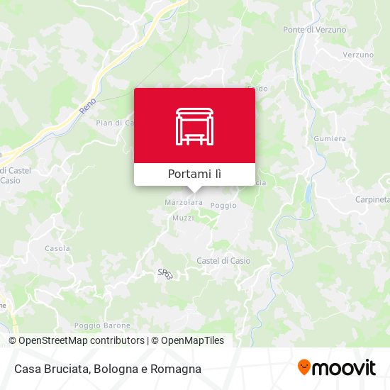 Mappa Casa Bruciata