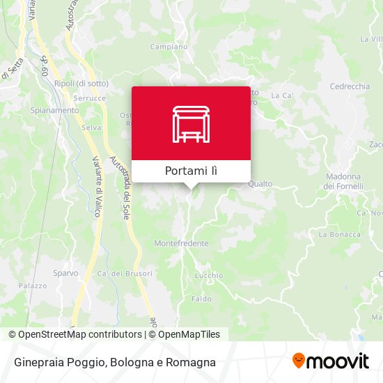 Mappa Ginepraia Poggio