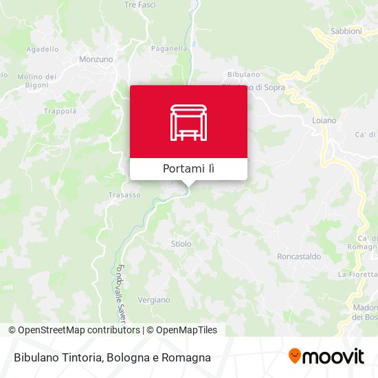 Mappa Bibulano Tintoria