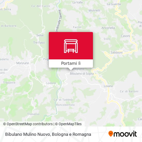 Mappa Bibulano Mulino Nuovo