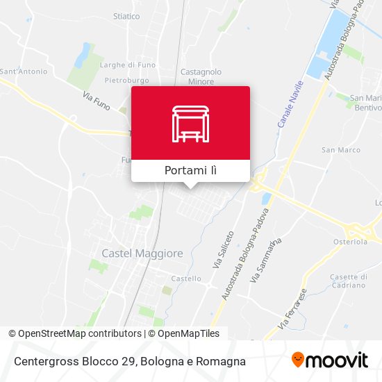 Mappa Centergross Blocco 29
