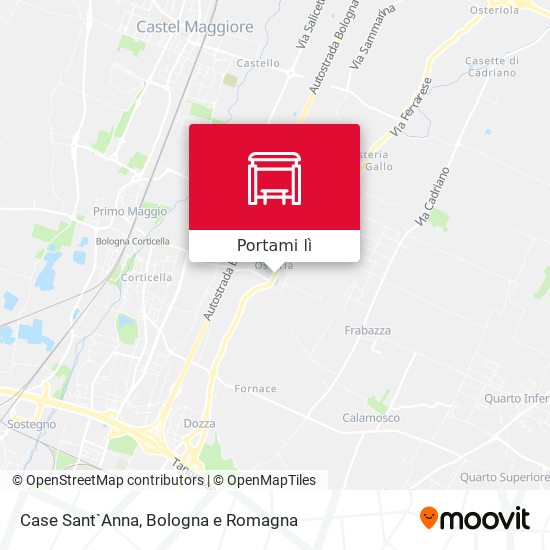 Mappa Case Sant`Anna