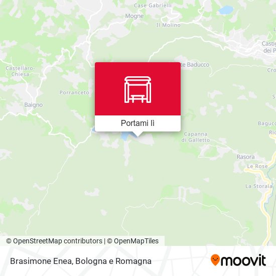 Mappa Brasimone Enea