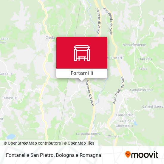 Mappa Fontanelle San Pietro