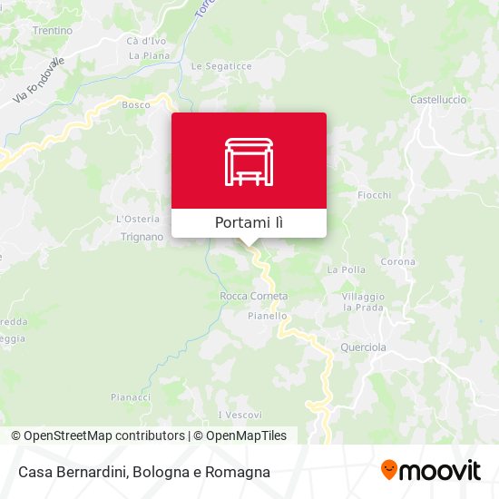 Mappa Casa Bernardini