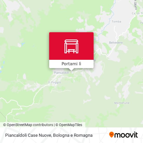 Mappa Piancaldoli Case Nuove