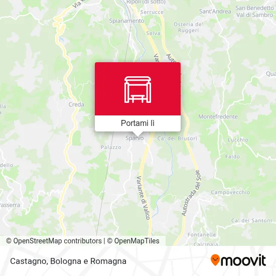 Mappa Castagno