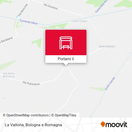 Mappa La Vallona