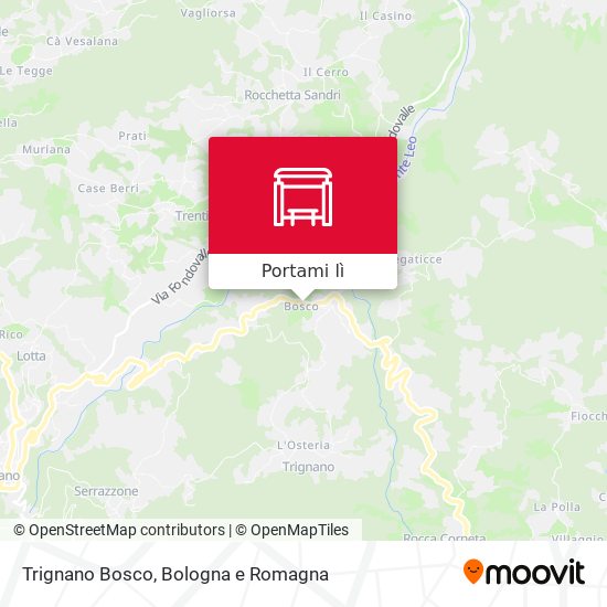 Mappa Trignano Bosco