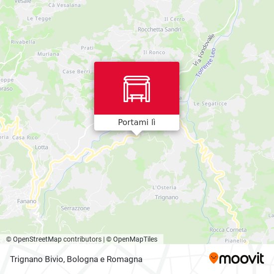 Mappa Trignano Bivio