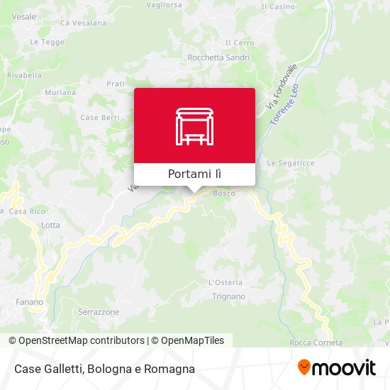 Mappa Case Galletti