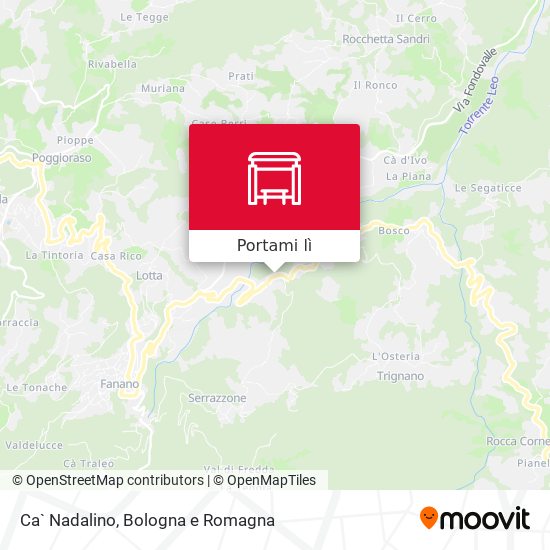 Mappa Ca` Nadalino