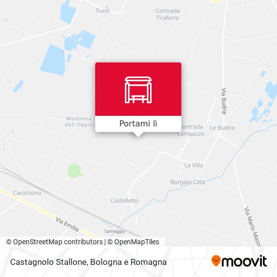 Mappa Castagnolo Stallone