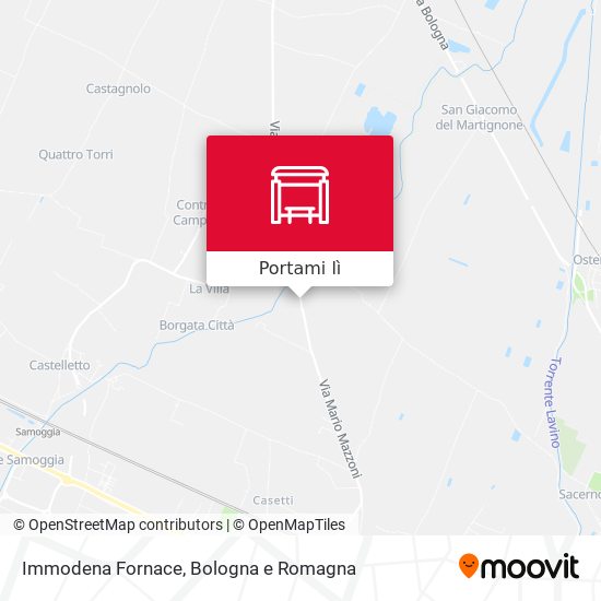 Mappa Immodena Fornace