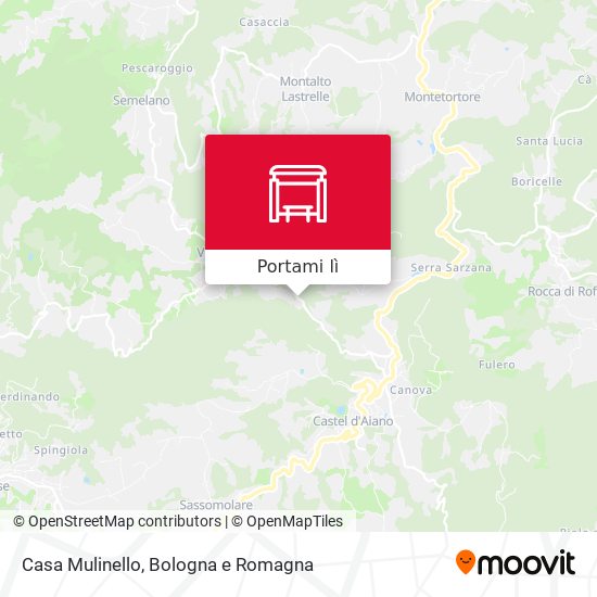 Mappa Casa Mulinello