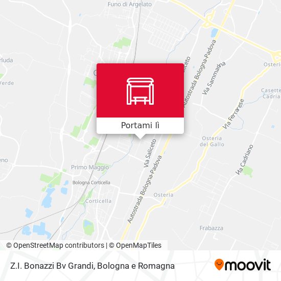 Mappa Z.I. Bonazzi Bv Grandi