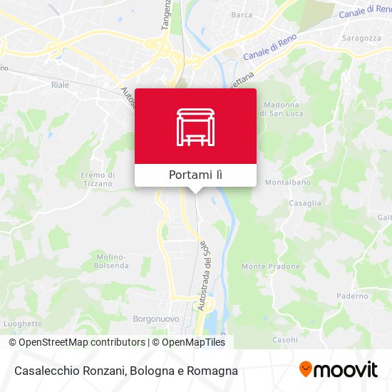 Mappa Casalecchio Ronzani