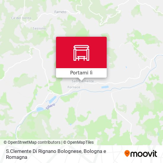 Mappa S.Clemente Di Rignano Bolognese