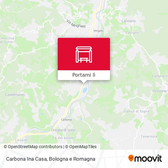 Mappa Carbona Ina Casa