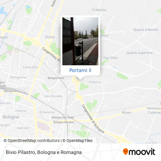 Mappa Bivio Pilastro