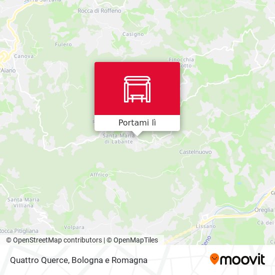 Mappa Quattro Querce