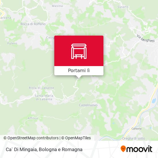 Mappa Ca` Di Mingaia