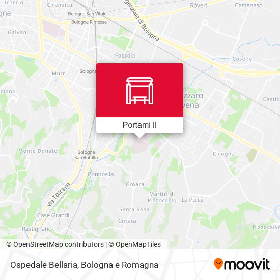 Mappa Ospedale Bellaria