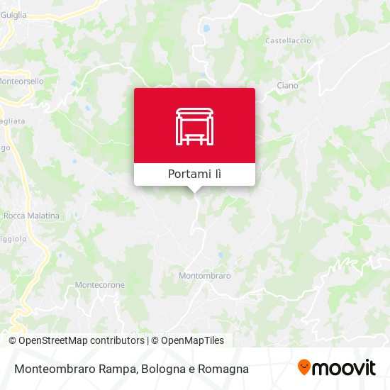 Mappa Monteombraro Rampa