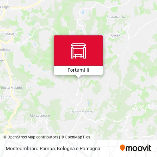Mappa Monteombraro Rampa