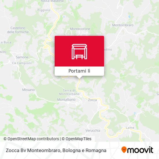 Mappa Zocca Bv Monteombraro