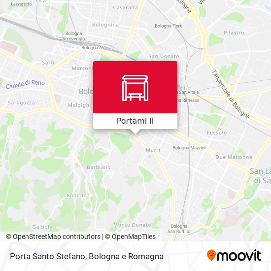 Mappa Porta Santo Stefano