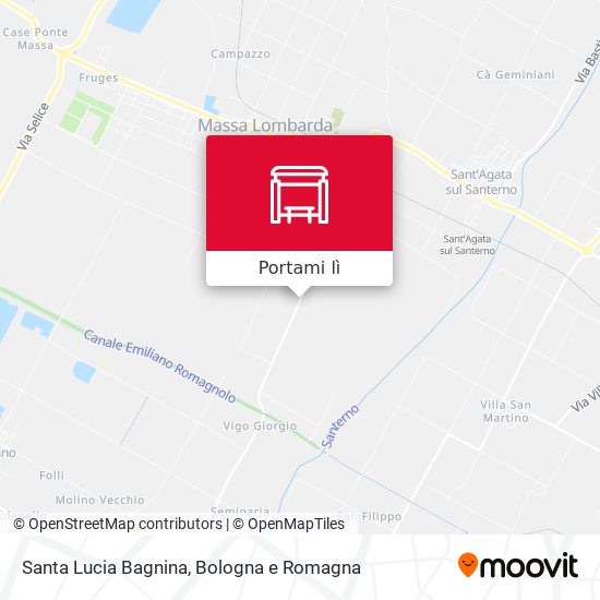 Mappa Santa Lucia Bagnina