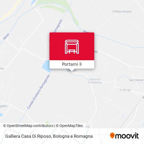 Mappa Galliera Casa Di Riposo