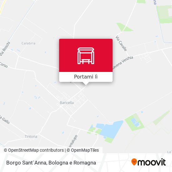 Mappa Borgo Sant`Anna