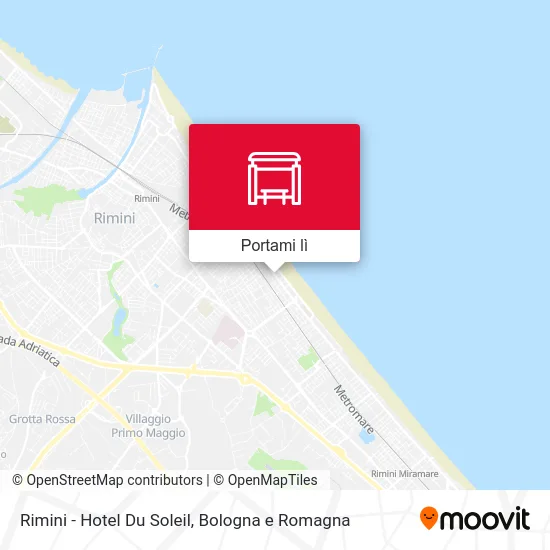 Mappa Rimini - Hotel Du Soleil