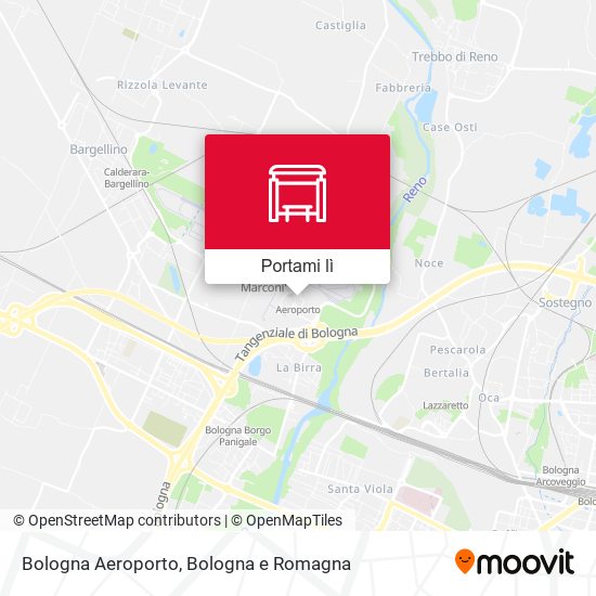 Mappa Bologna Aeroporto