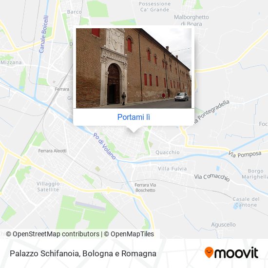 Mappa Palazzo Schifanoia