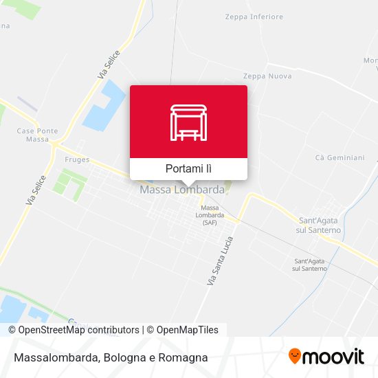 Mappa Massalombarda