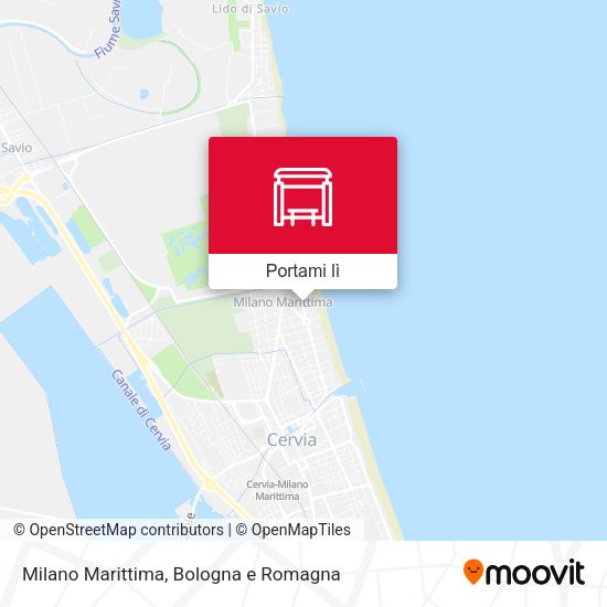 Mappa Milano Marittima