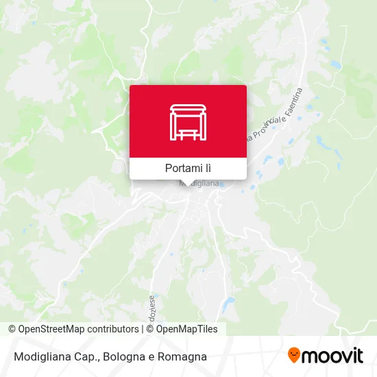 Mappa Modigliana Cap.