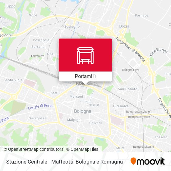 Mappa Stazione Centrale - Matteotti
