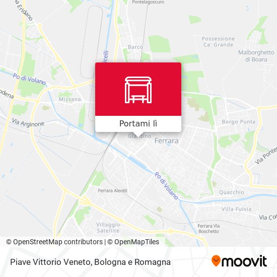 Mappa Piave Vittorio Veneto